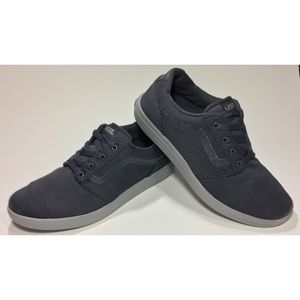 Boys Dark Gray Vans Sneakers Skate Shoes - Size 5